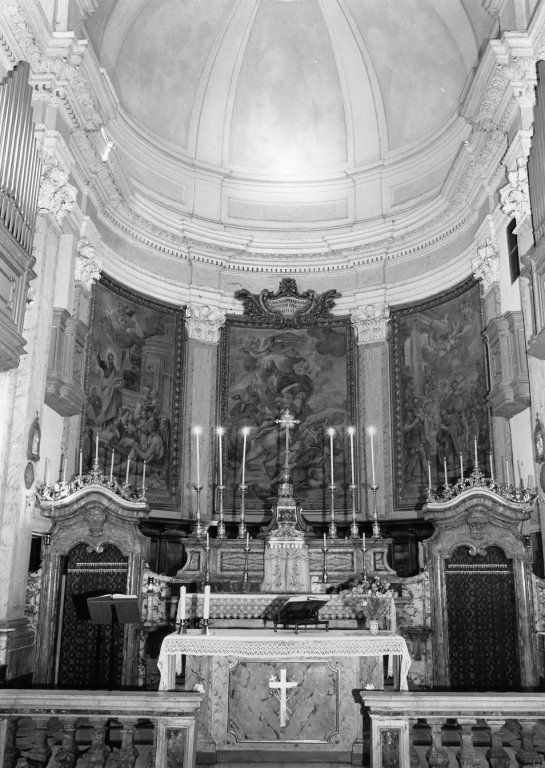 altare maggiore - ambito romano (sec. XVIII)